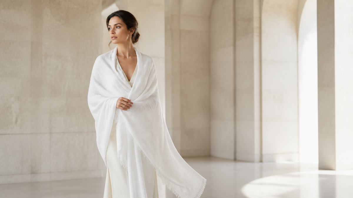 Bannière de la collection Châle Blanc – NeckChic