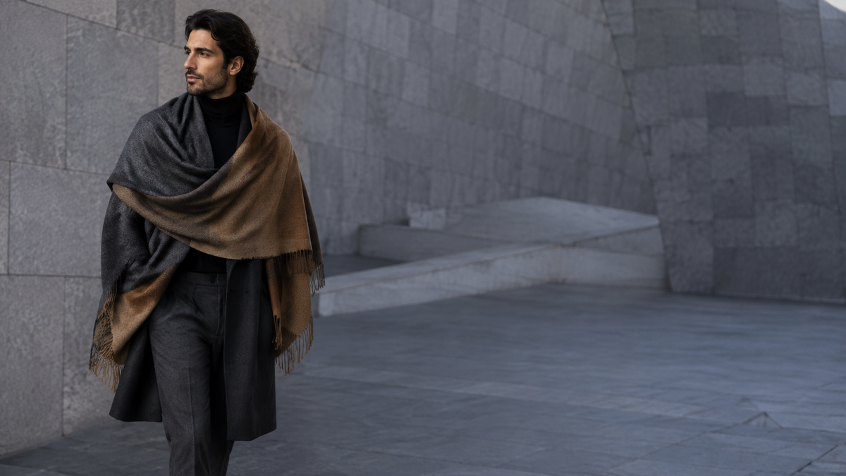 Bannière de la collection Châle Homme – NeckChic