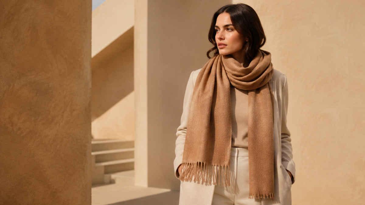 Bannière de la collection Écharpe Camel – NeckChic
