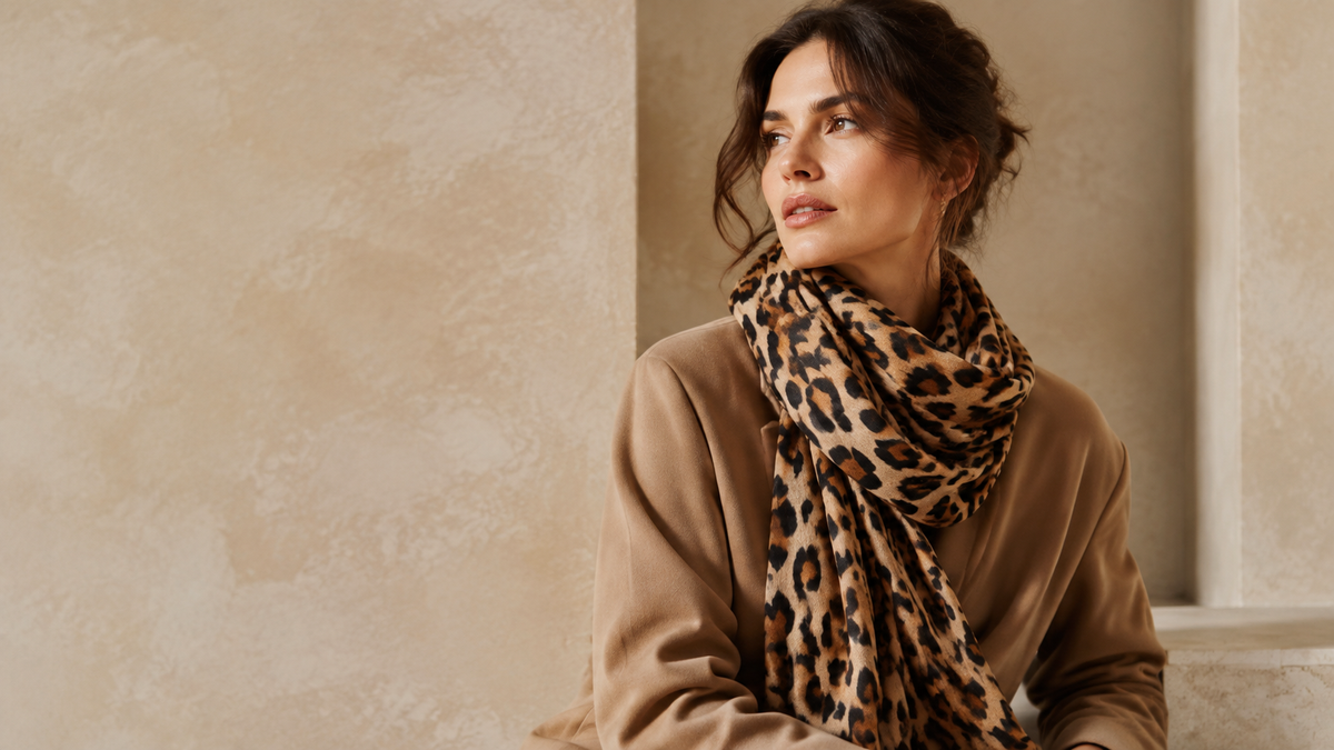 Bannière de la collection Écharpe Léopard – NeckChic