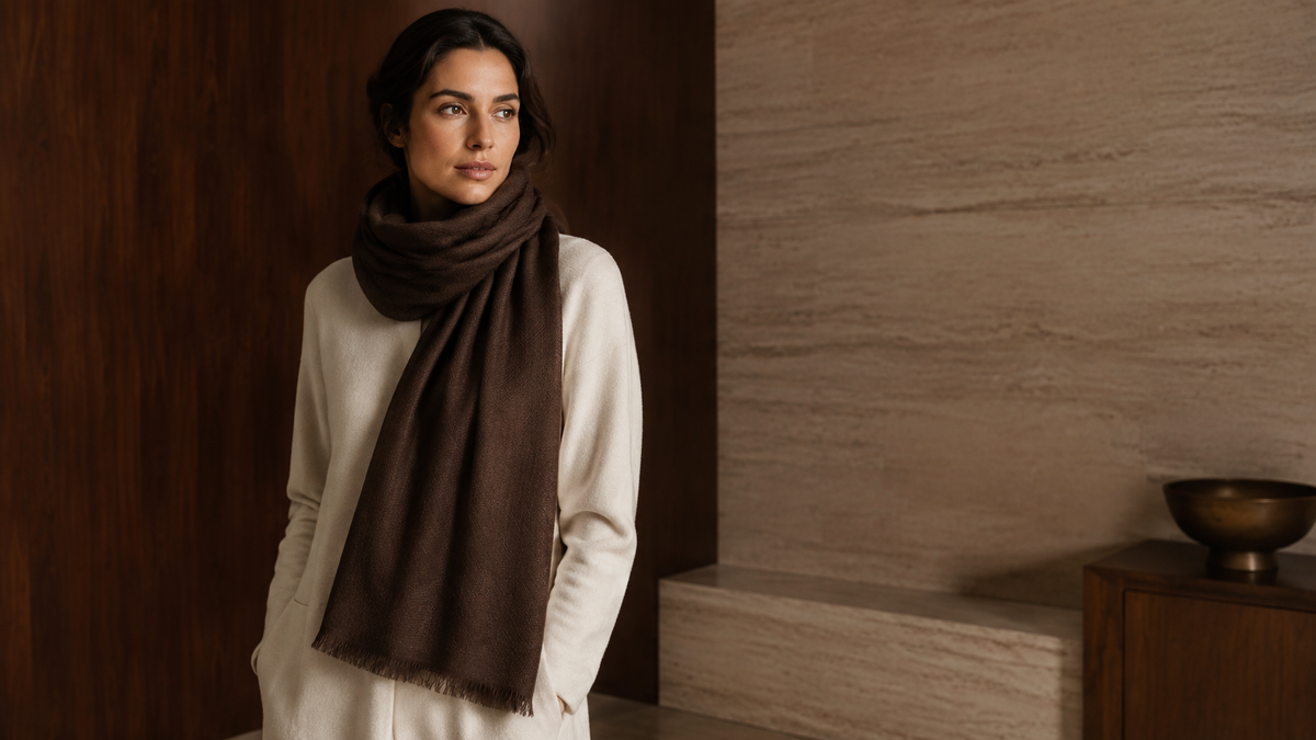 Bannière de la collection Écharpe Marron – NeckChic