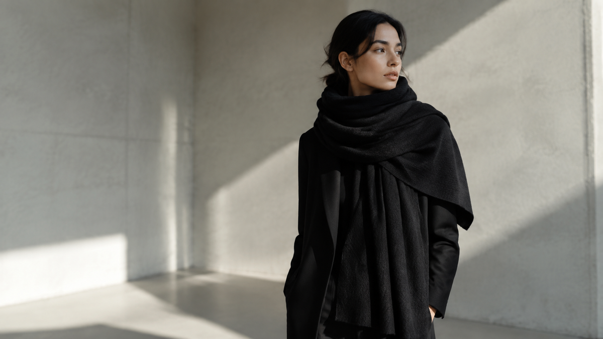 Bannière de la collection Écharpe Noire – NeckChic