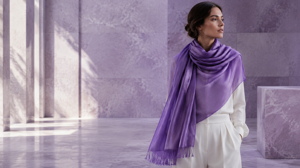 Bannière de la collection Écharpe Violette – NeckChic