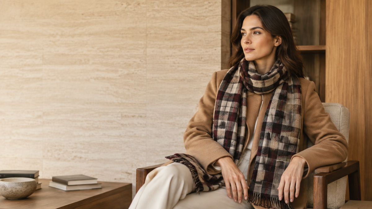 Bannière de la collection Écharpes à Carreaux – NeckChic