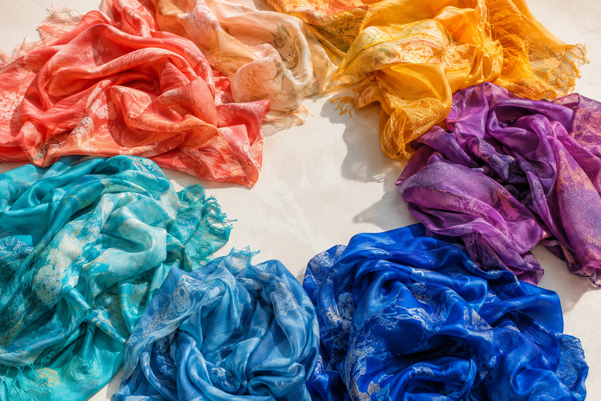 Bannière de la collection Écharpes Colorée et Multicolore – NeckChic