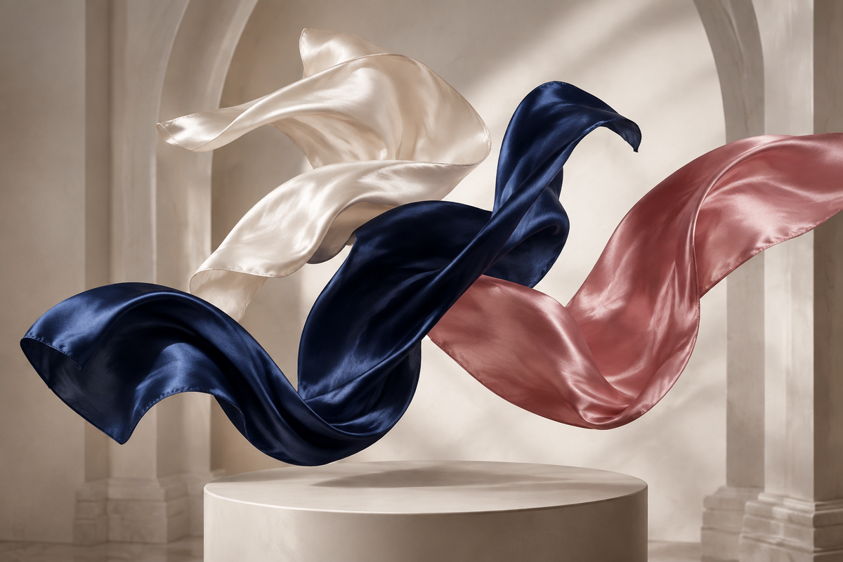 Bannière de la collection Écharpes en Soie – NeckChic