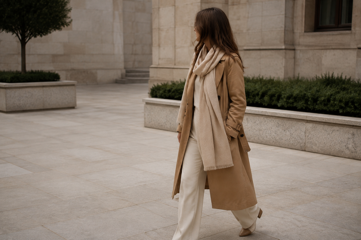 Bannière de la collection Écharpes Femme Beige – NeckChic