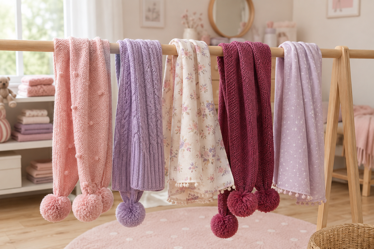 Bannière de la collection Écharpes Fille – NeckChic