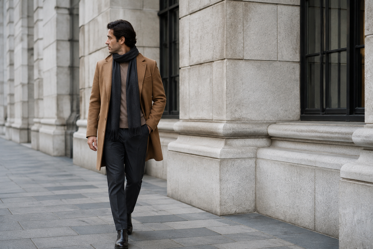 Bannière de la collection Écharpes Homme – NeckChic