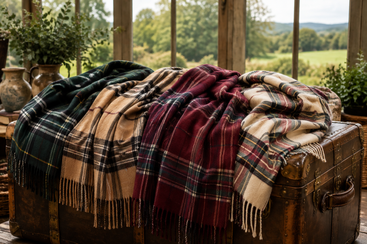Bannière de la collection Écharpes Plaid – NeckChic