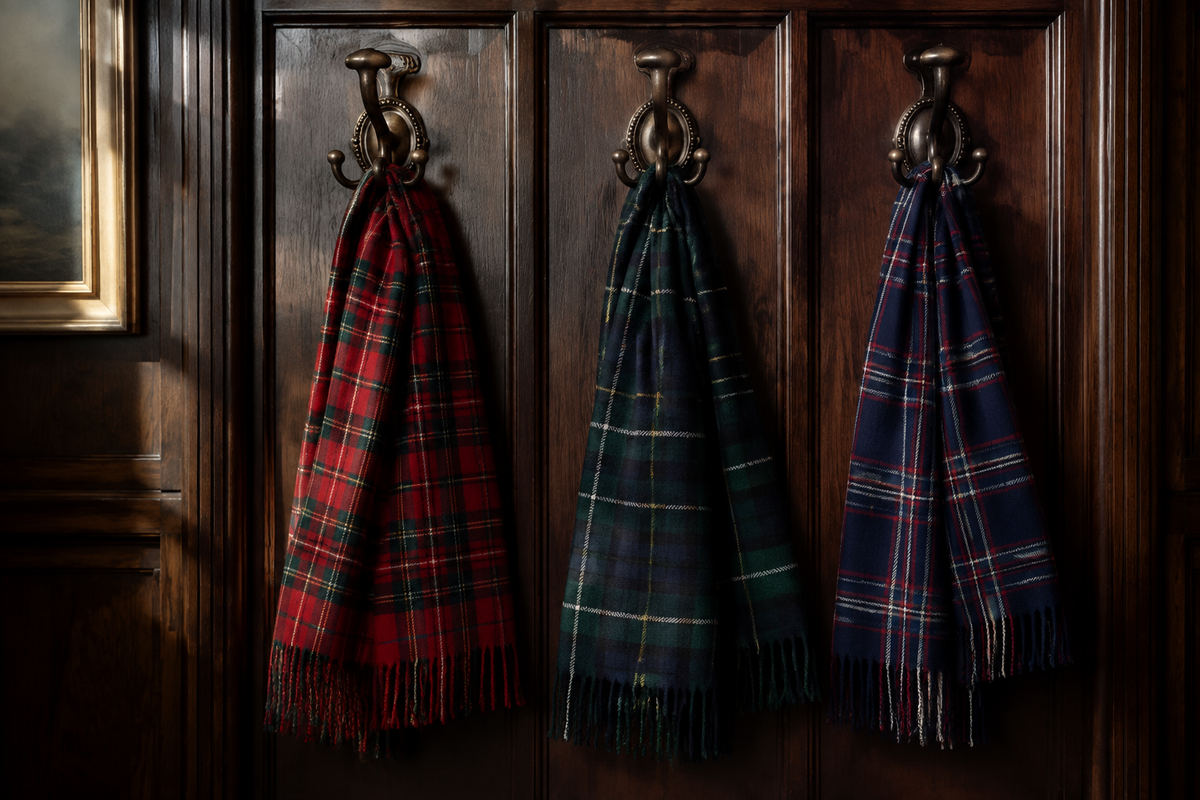 Bannière de la collection Écharpes Tartan – NeckChic