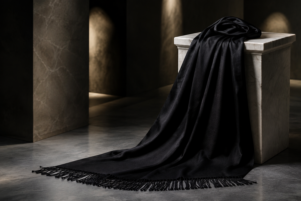 Bannière de la collection Étole Noire – NeckChic
