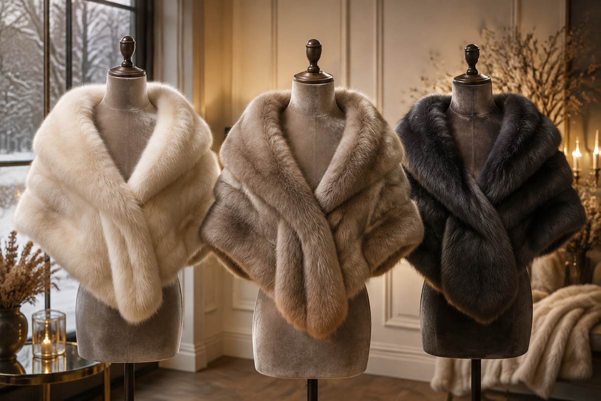 Bannière de la collection Étoles Fourrure – NeckChic