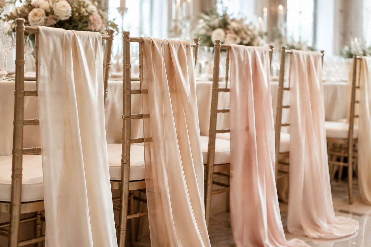 Bannière de la collection Étoles Mariage & Cérémonie – NeckChic