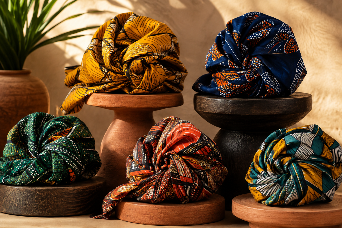 Bannière de la collection Foulard Africain – NeckChic