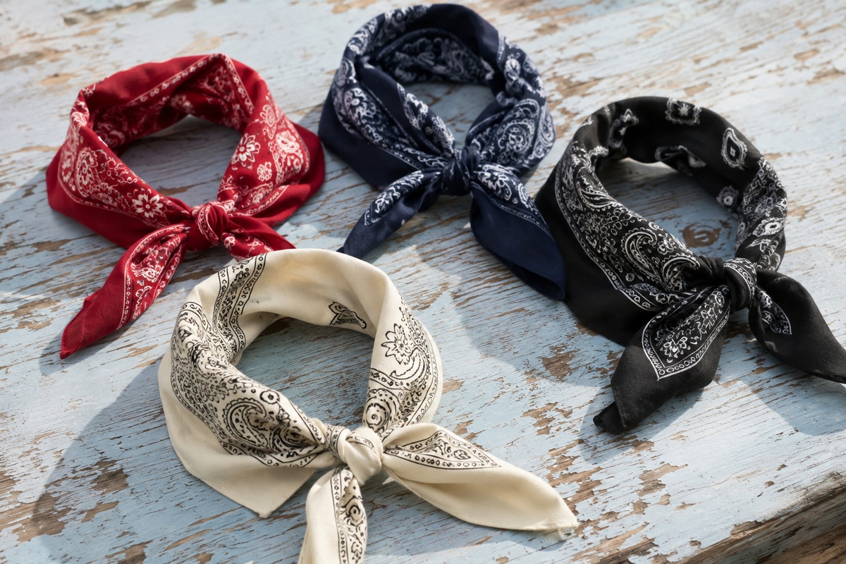 Bannière de la collection Foulard Bandana – NeckChic