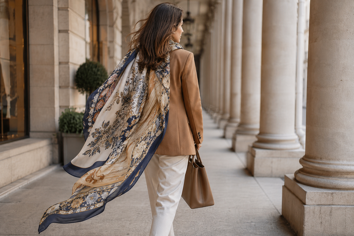 Bannière de la collection Foulard Femme – NeckChic