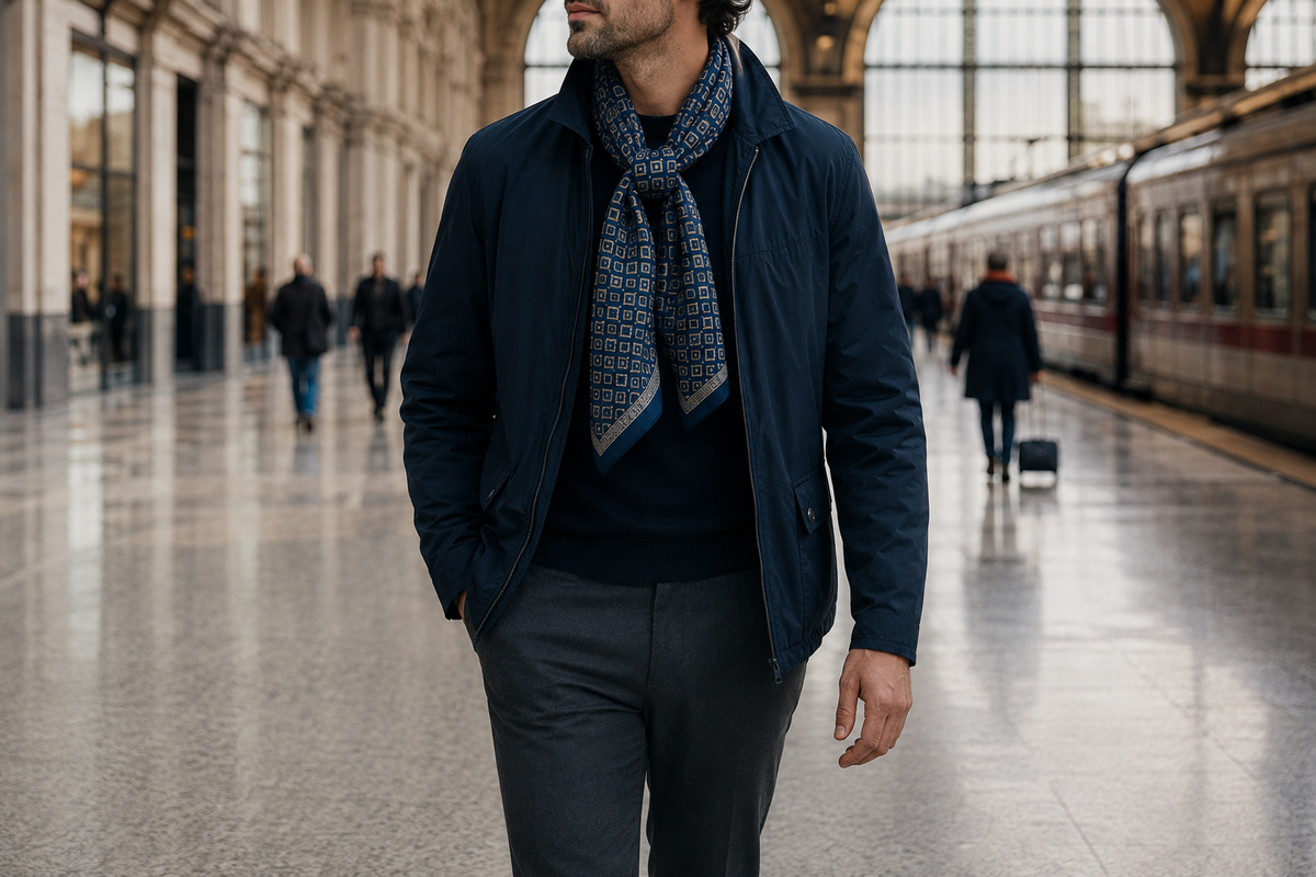 Bannière de la collection Foulard Homme – NeckChic