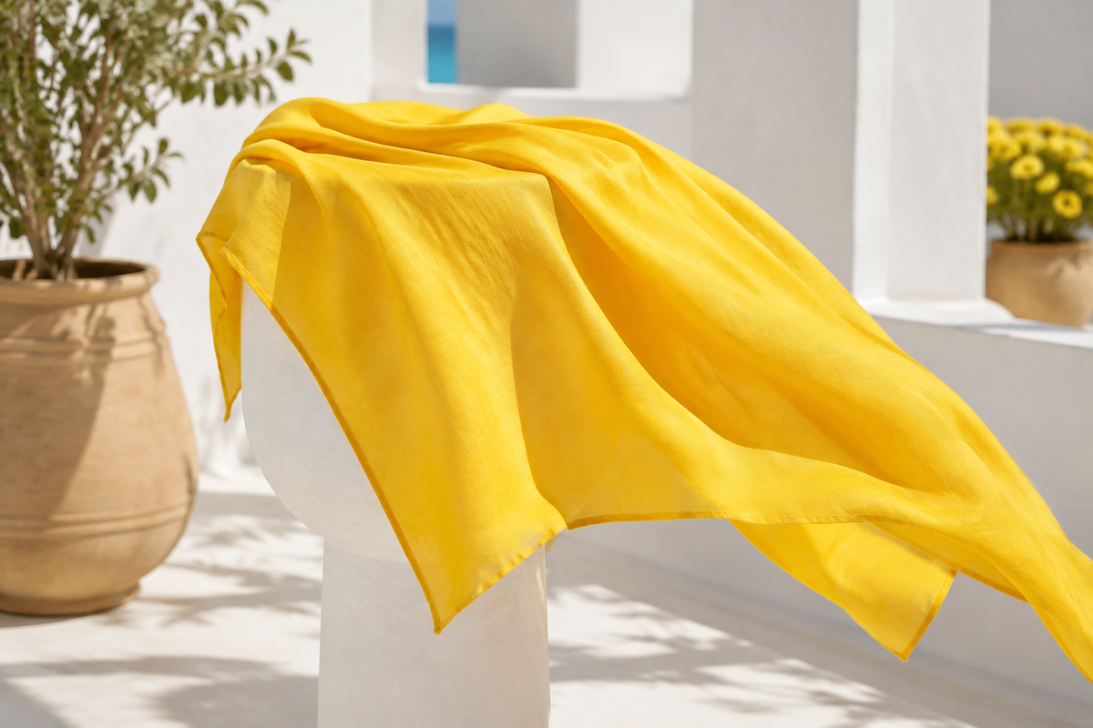Bannière de la collection Foulard Jaune – NeckChic