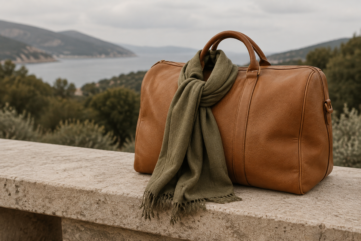 Bannière de la collection Foulard Kaki – NeckChic