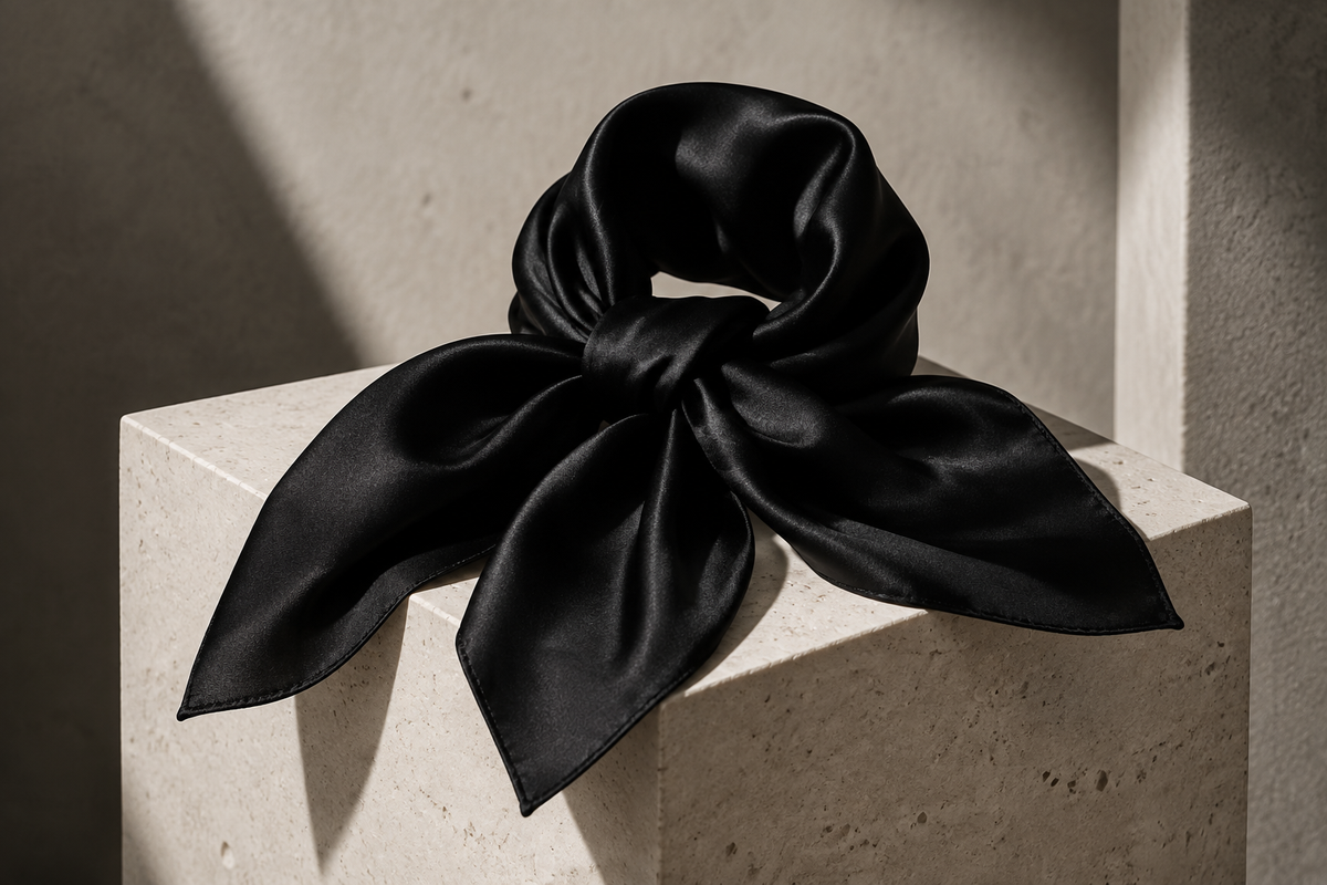 Bannière de la collection Foulard Noir – NeckChic