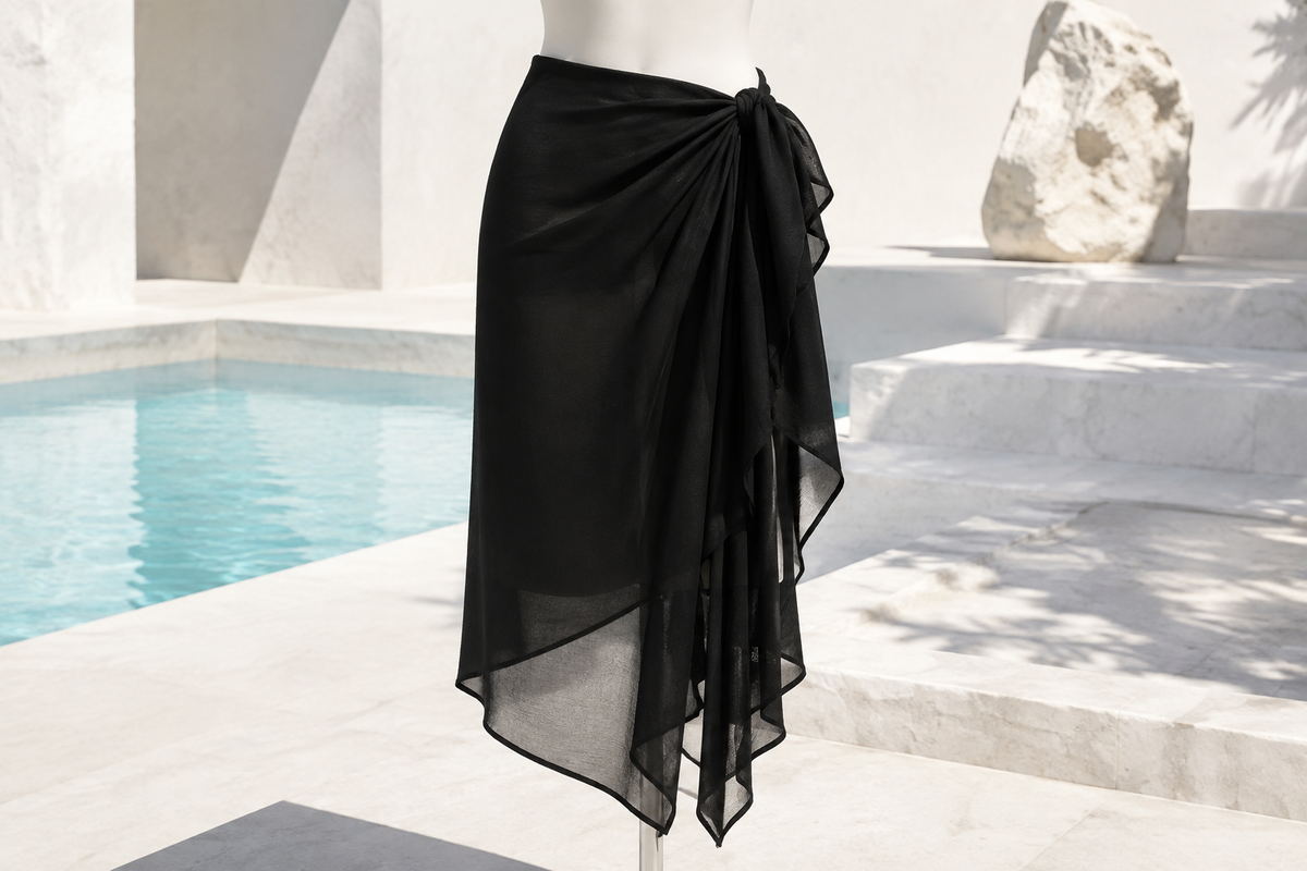 Bannière de la collection Paréo Noir – NeckChic