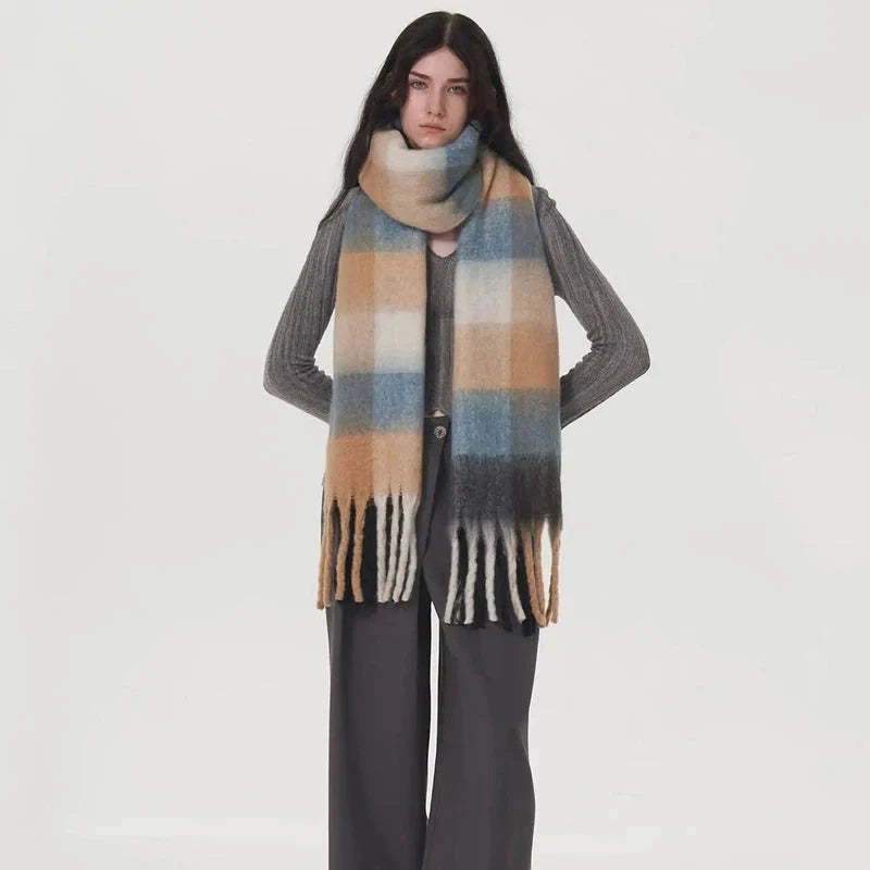 Echarpe Plaid Chaude