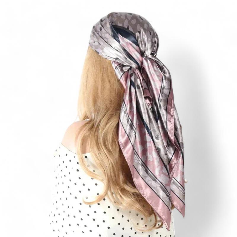 Accessoire foulard à nouer aux cheveux