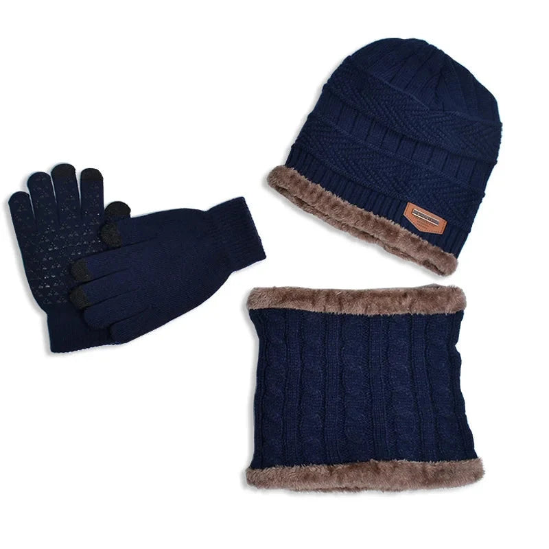 Accessoires enfant avec snood, bonnet et gants