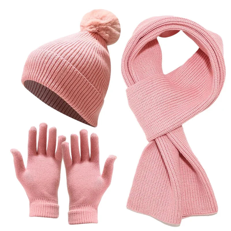 Accessoires femme bonnet, écharpe et gants