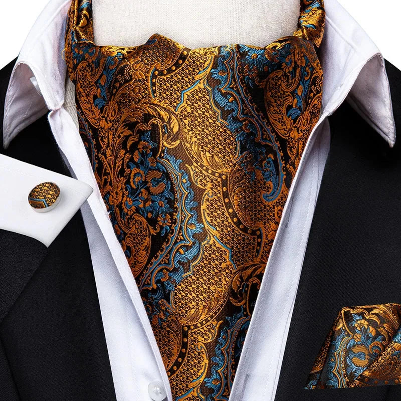 Ascot cravate fabriqué en soie