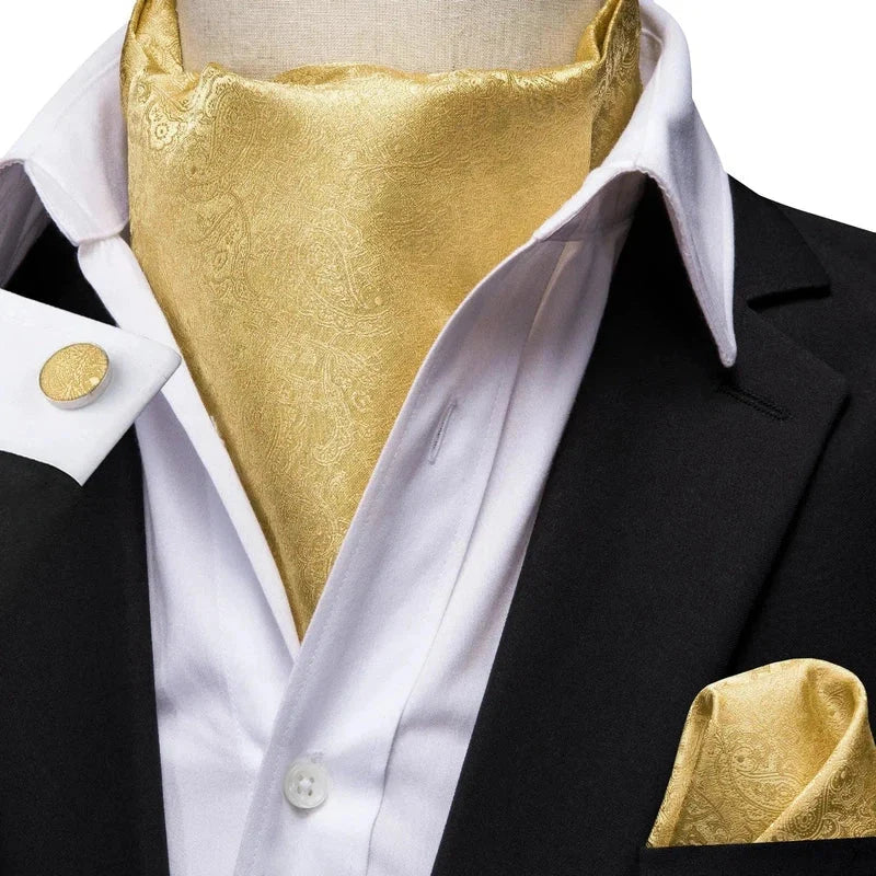 Ascot de soie pour cravate