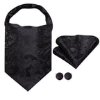 Ascot pour homme confectionné en soie