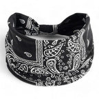 Bandana conçu comme bandeau croisé