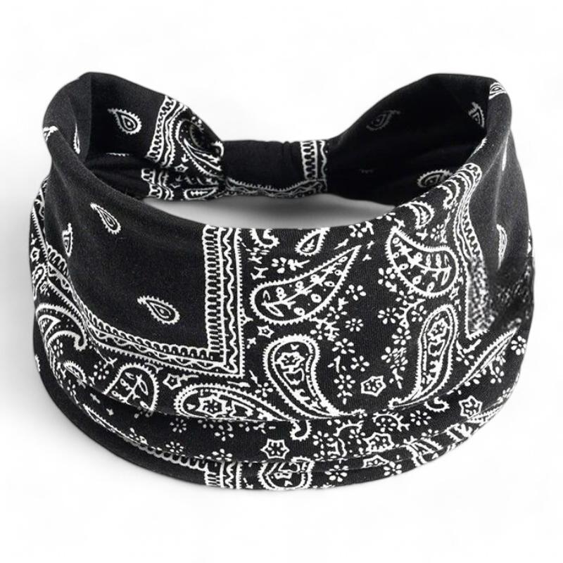 Bandana conçu comme bandeau croisé