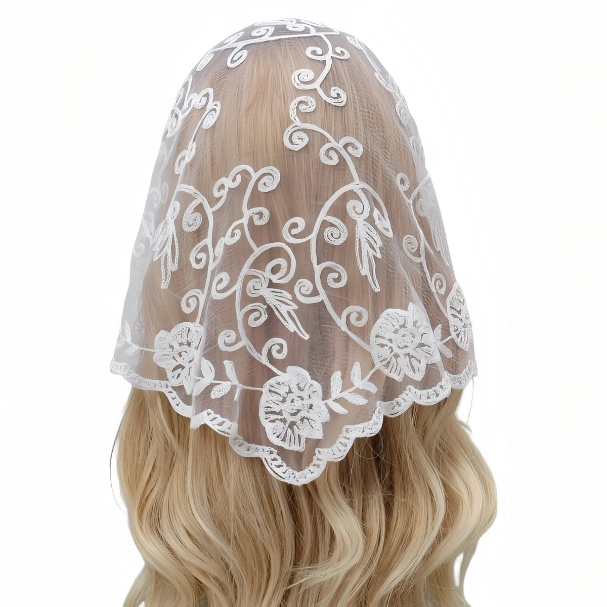 Bandana façon dentelle