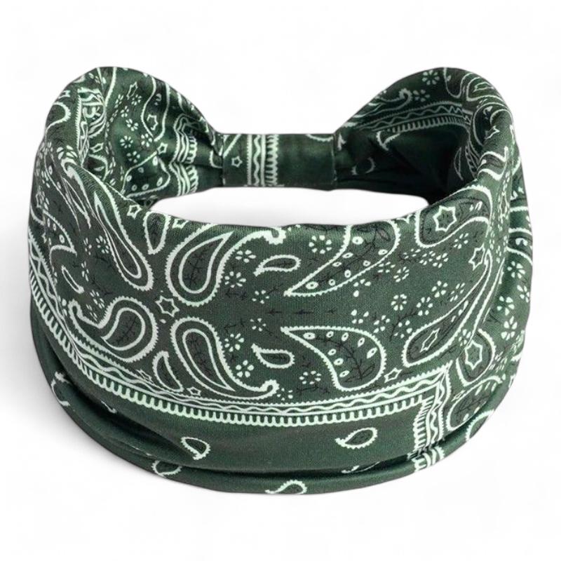 Bandana formant un bandeau croisé