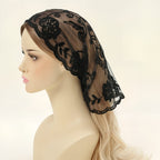 Bandana orné de dentelle
