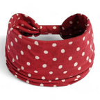 Bandeau cheveux pour femme de forme croisée