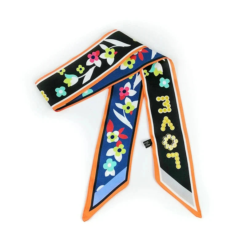 Bandeau coiffant façon foulard