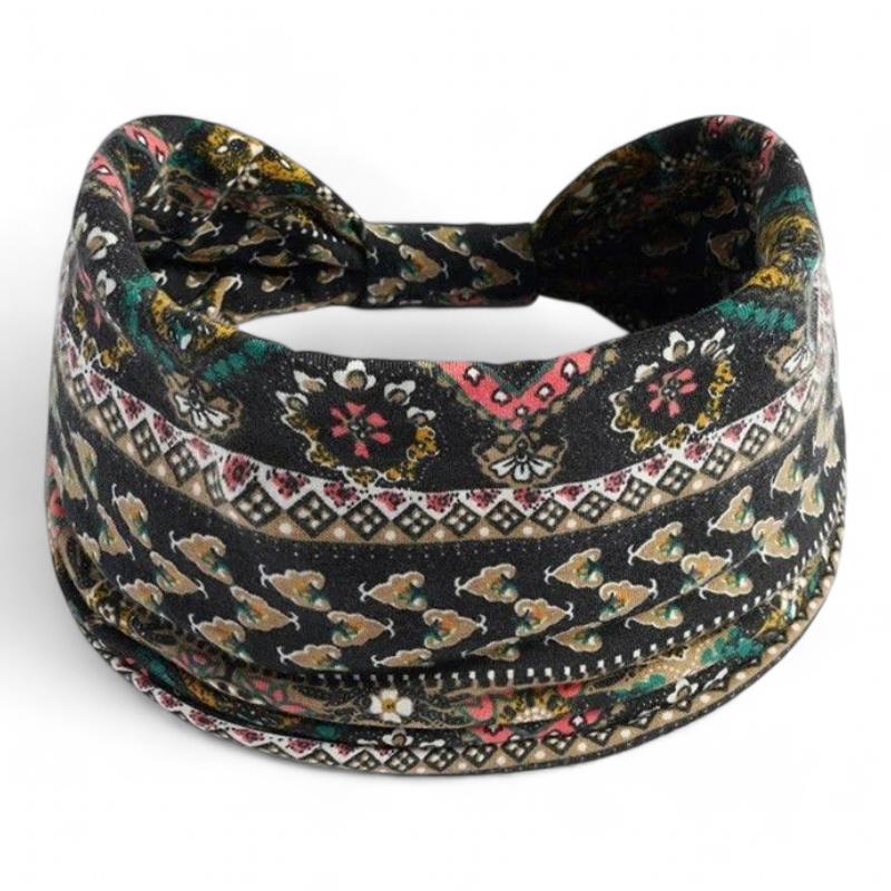 Bandeau coiffure femme de forme croisée