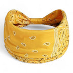 Bandeau croisé de type bandana