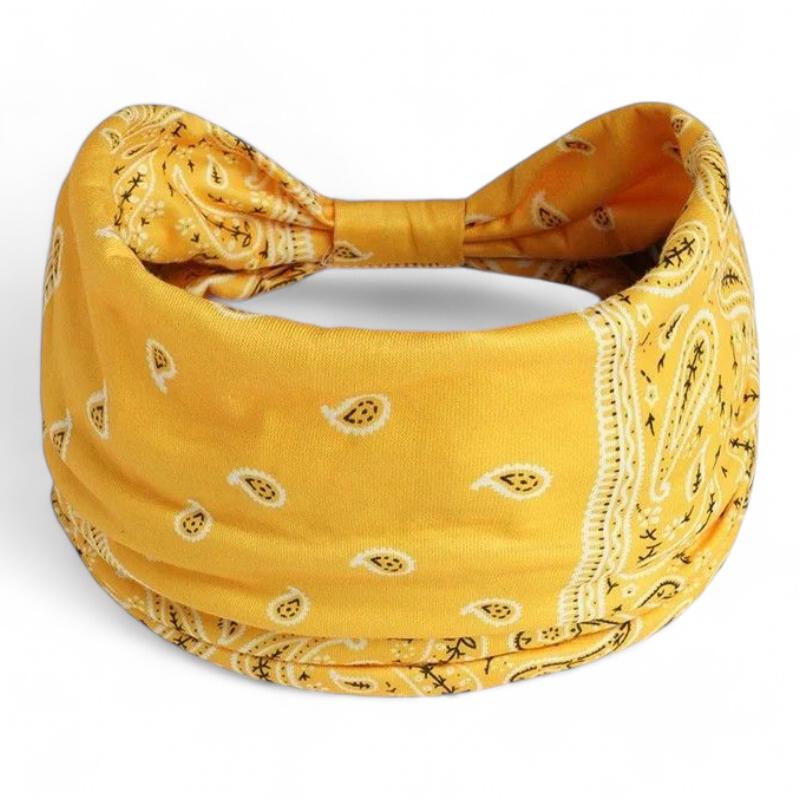 Bandeau croisé de type bandana