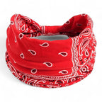 Bandeau croisé en bandana
