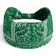 Dark Green and White