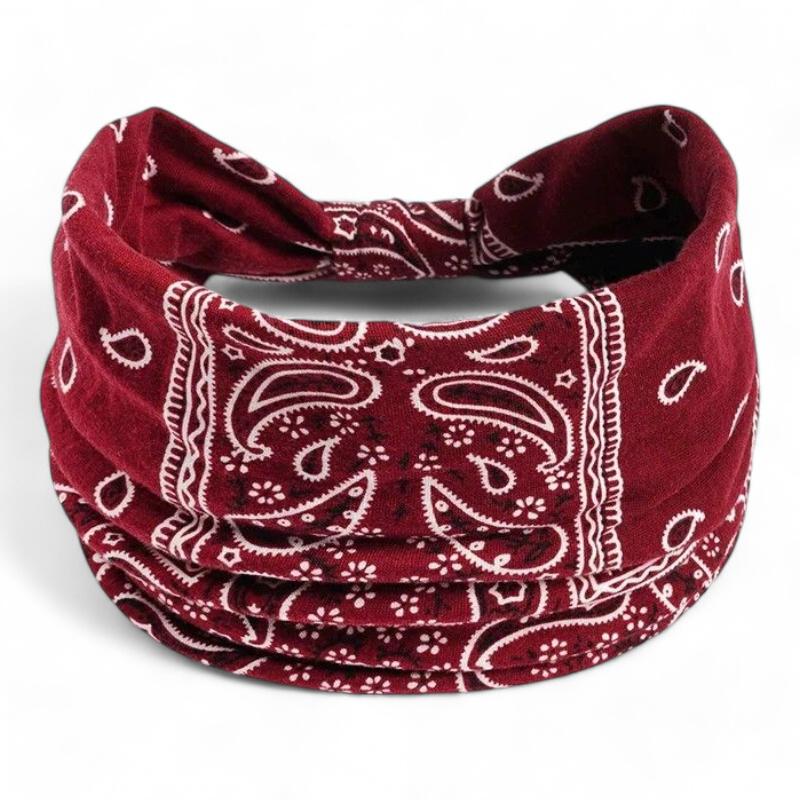 Bandeau croisé inspiré du bandana