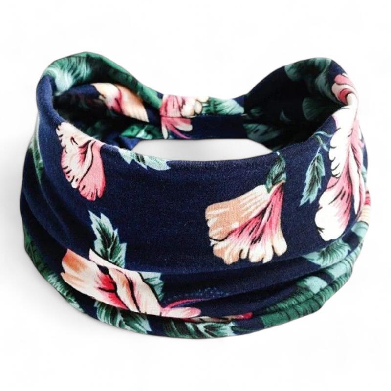 Bandeau croisé pour cheveux femme