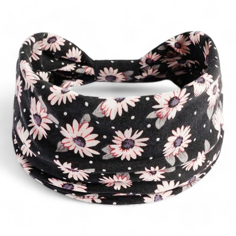 Bandeau croisé pour coiffure femme