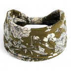Bandeau entrecroisé pour coiffure femme