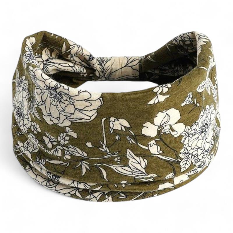 Bandeau entrecroisé pour coiffure femme